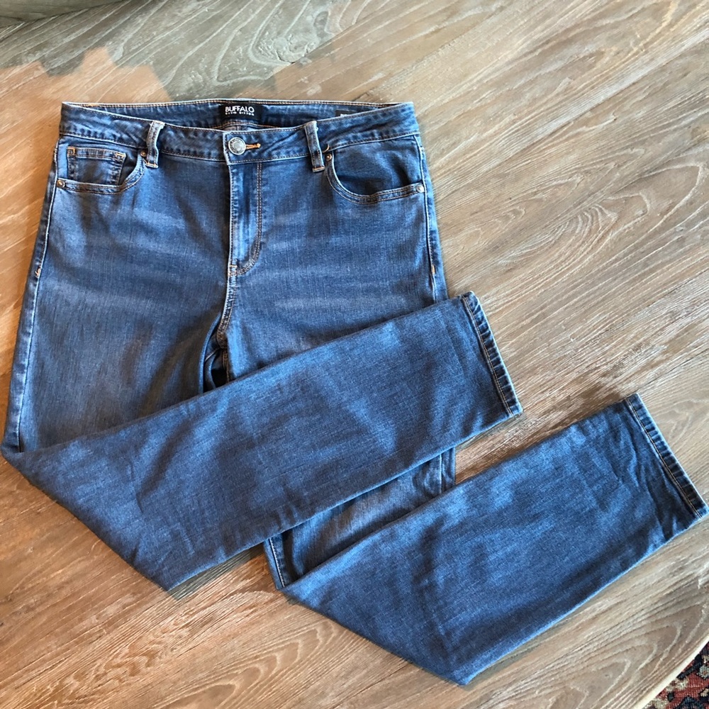 Buffalo David Bitton Pursuit mid-rise skinny jeans sz 10